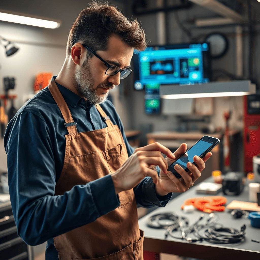 Tela do AssistênciaPro para assistência técnica de celular